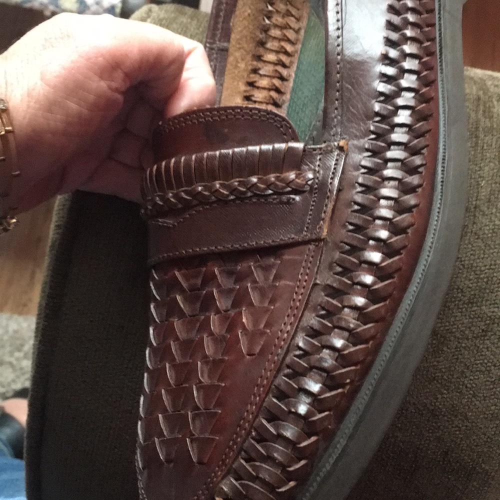 Brooks brothers leather shoes